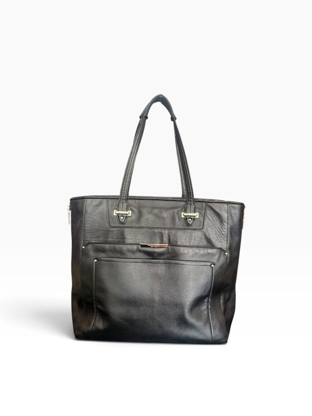 Coach Taylor Black Leather Tote